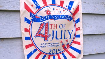 Old School 4th of July Bandana