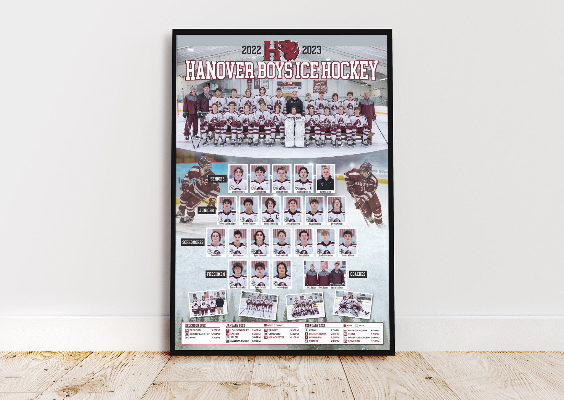 Hanover Ice Hockey Team poster