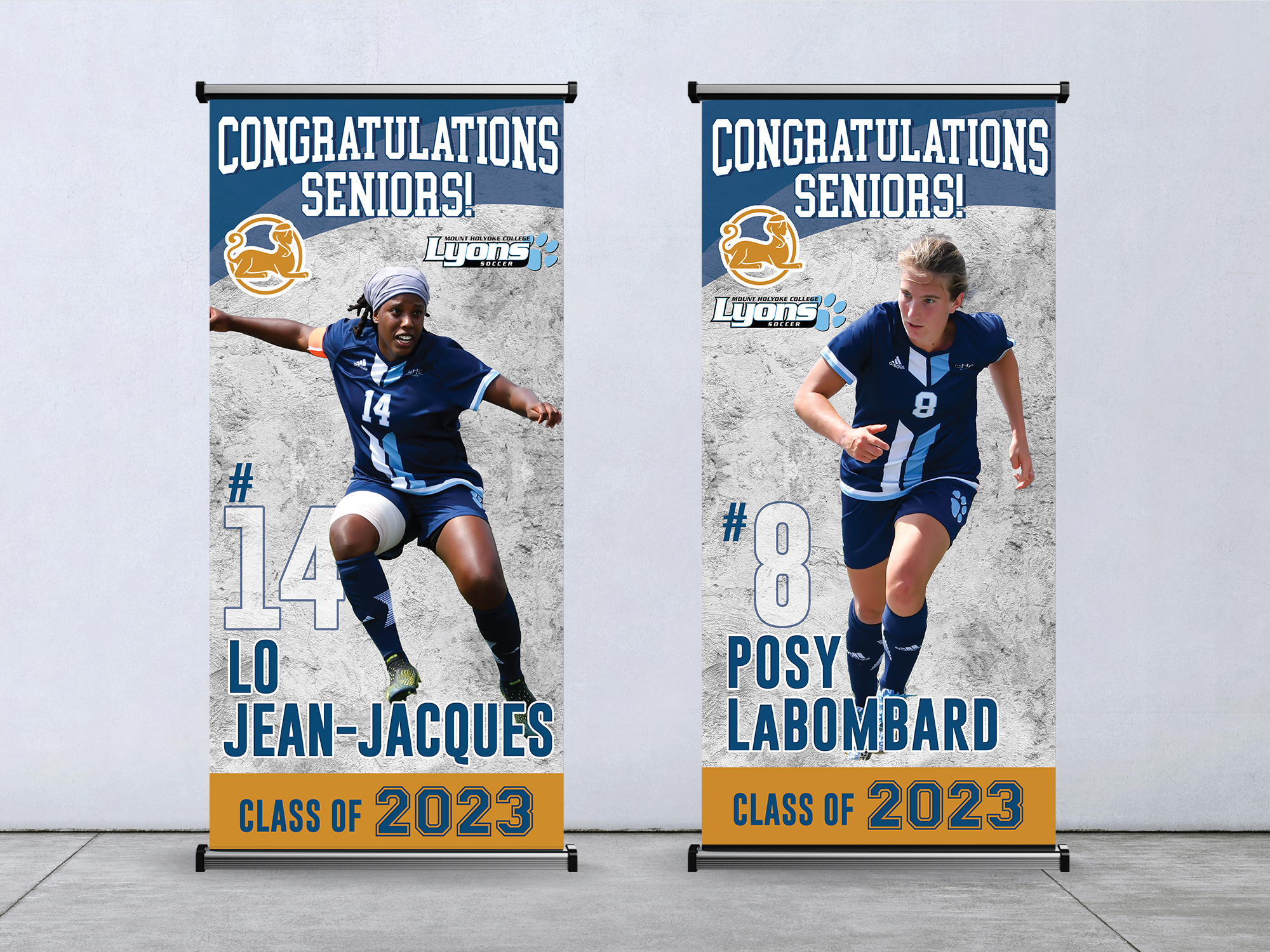2 Soccer Banners
